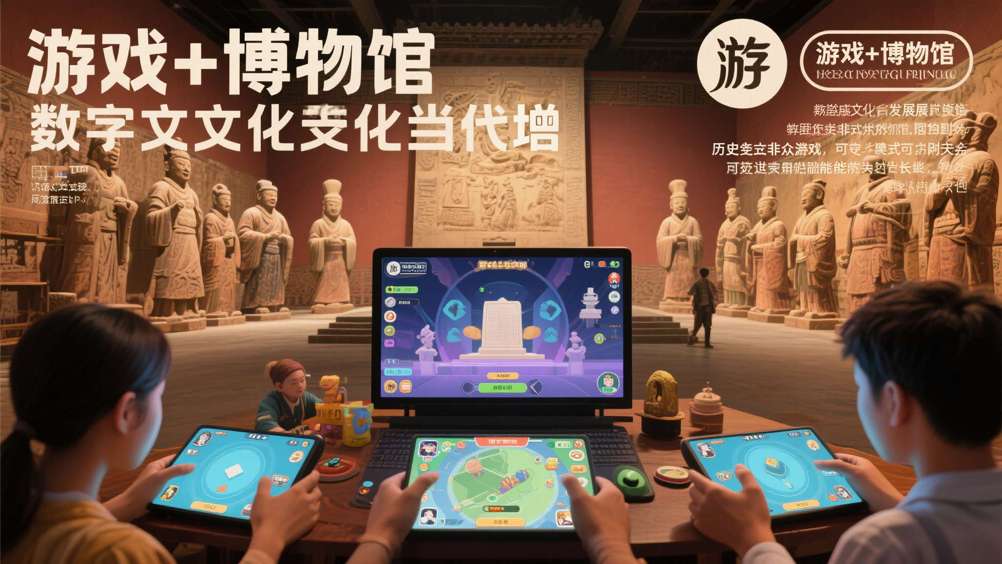 在文旅融合、数字文化产业蓬勃发展的当下，这种"游戏+博物馆"的模式正在证明：严肃